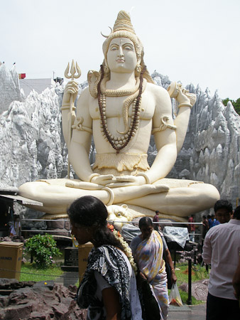 Shiva meditating