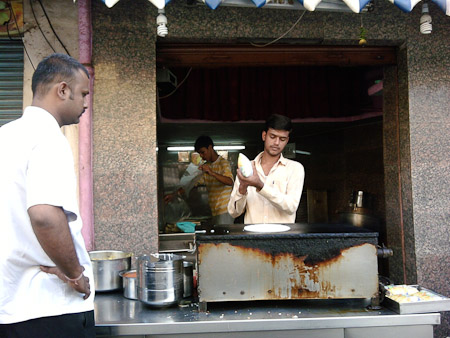 Mr. Singh takes me to best dosa shop in Bengaluru