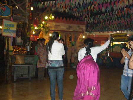 Horse dance at the Village
