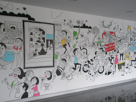 A Day at SAP Mural